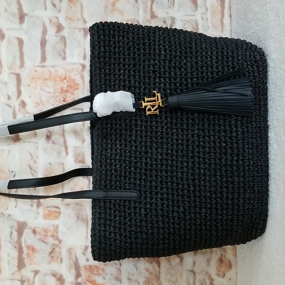 Ralph Lauren★Straw Medium Whitney Tote Bag Straw Medium Whitney Tote | Ralph Lauren